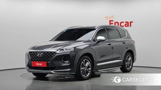 Hyundai Santa Fe TM 2019 Серый из Кореи