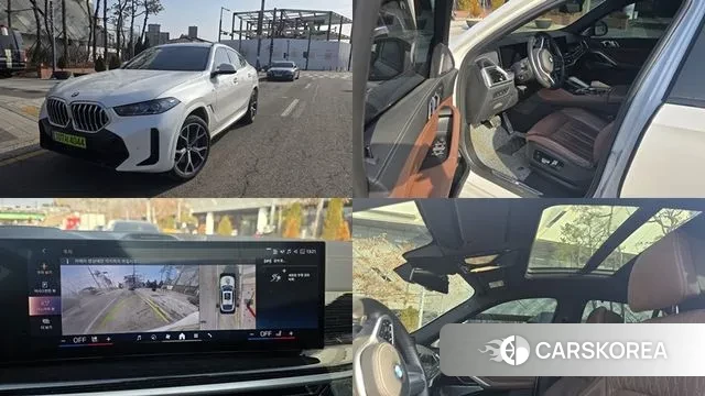 BMW X6 (G06) 2024 Белый из Кореи