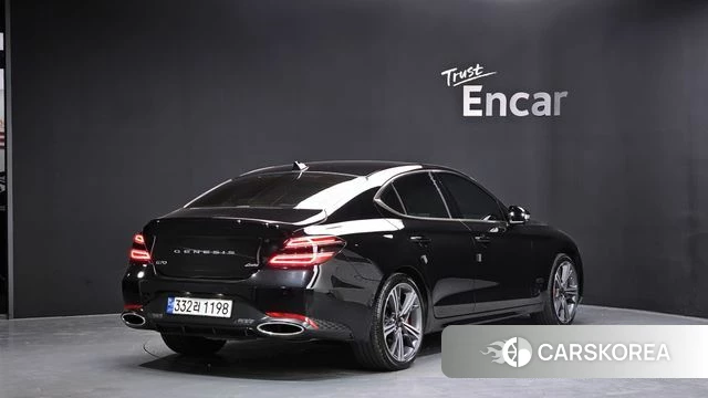 Genesis The New G70 2023 Черный из Кореи