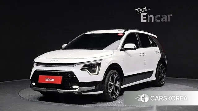 Kia Di Ol Nu Niro 2022 Белый из Кореи