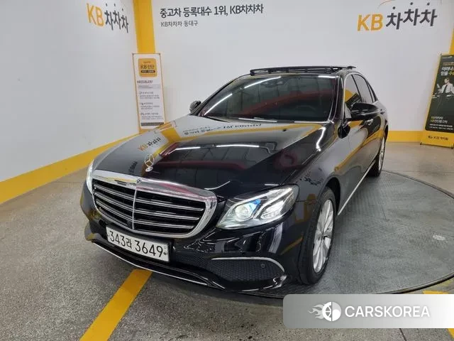 Mercedes-Benz E-Class W213 2019 Черный из Кореи