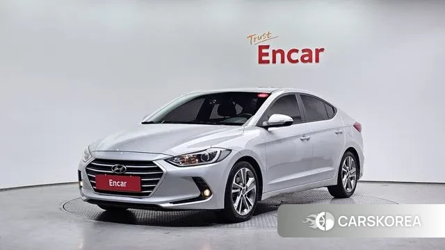 Hyundai Avante AD 2018 Серебряный из Кореи
