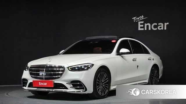 Mercedes-Benz S-Class W223 2022 Белый из Кореи