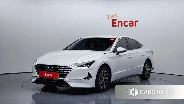 Hyundai Sonata Hybrid (DN8) 2021 Белый из Кореи