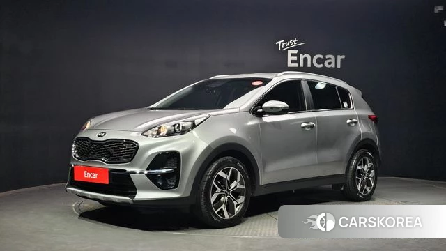 Kia Sportage The Bold 2021 Серебристо-серый из Кореи