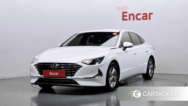 Hyundai Sonata (DN8) 2019 Белый из Кореи