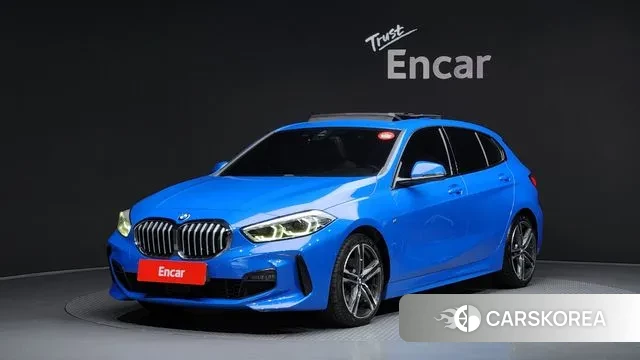 BMW 1 Series (F40) 2021 Синий из Кореи