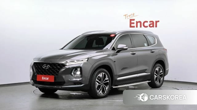 Hyundai Santa Fe TM 2019 Серый из Кореи