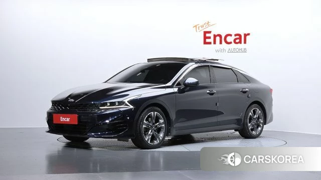 Kia K5 3rd generation 2021 Синий из Кореи