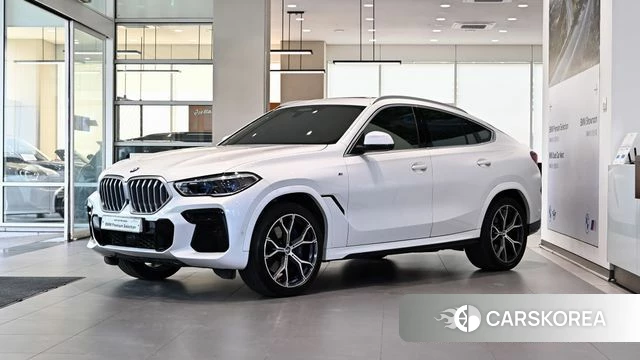 BMW X6 (G06) 2022 Белый из Кореи