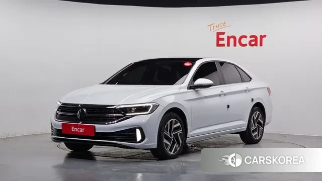 Volkswagen 7th Generation of Jetta 2024 Белый из Кореи
