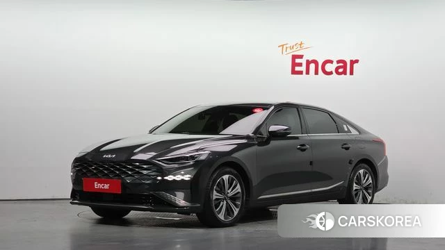 Kia K8 Hybrid 2022 Серый из Кореи