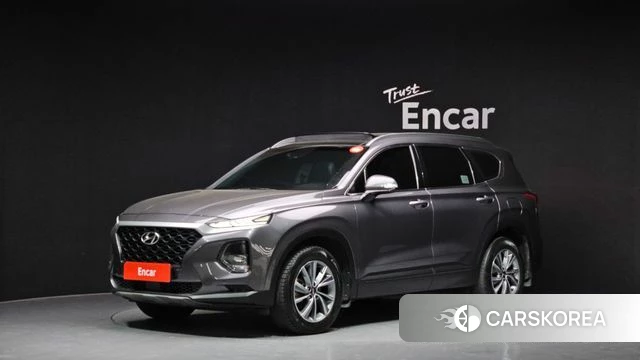 Hyundai Santa Fe TM 2018 Серый из Кореи