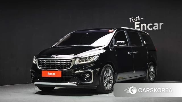 Kia The New Carnival 2018 Черный из Кореи