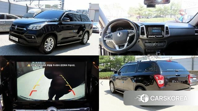 Ssangyong Rexton Sports 2018 Черный из Кореи