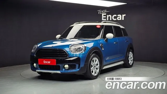 Mini Cooper D Countryman 2019 Синий из Кореи