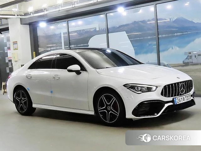 Mercedes-Benz CLA-Class C118 2022 Белый из Кореи