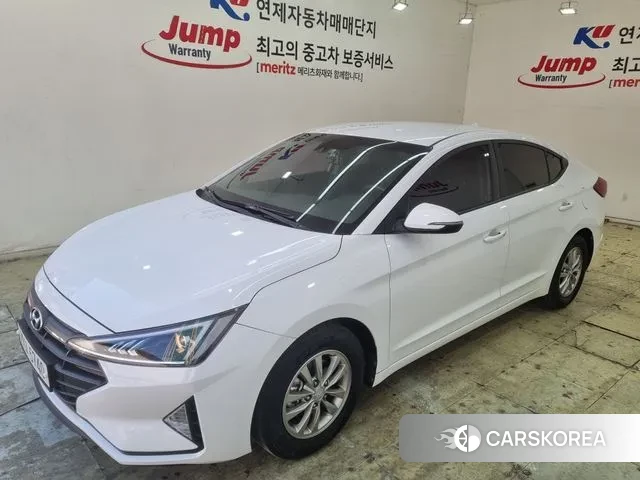 Hyundai The New Avante AD 2019 Белый из Кореи