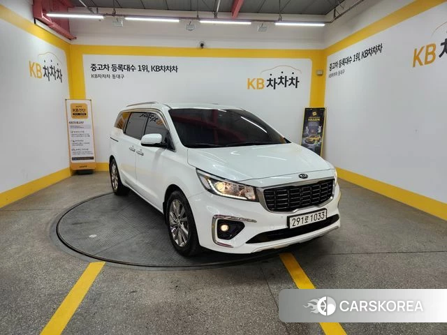 Kia The New Carnival 2019 Белый из Кореи