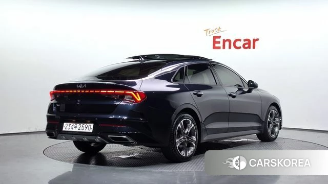 Kia K5 3rd generation 2021 Синий из Кореи