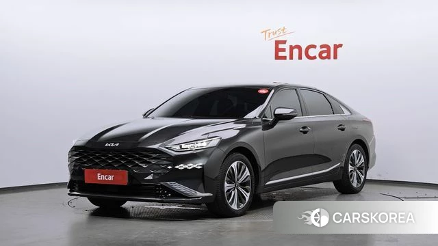 Kia K8 Hybrid 2023 Серый из Кореи