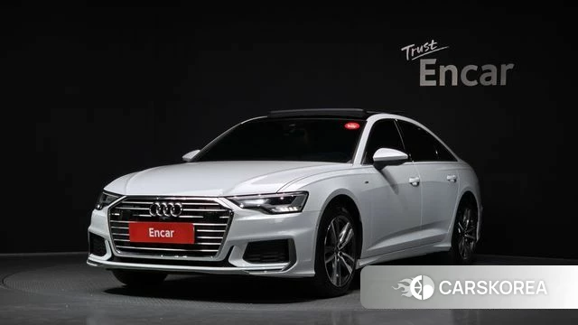 Audi A6 (C8) 2022 Белый из Кореи