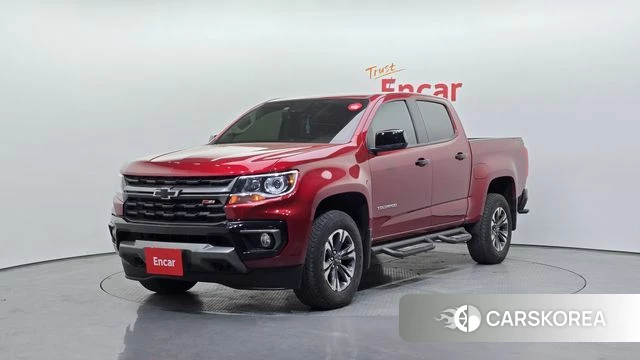 Chevrolet (GM Daewoo) Real New Colorado 2022 Красный из Кореи