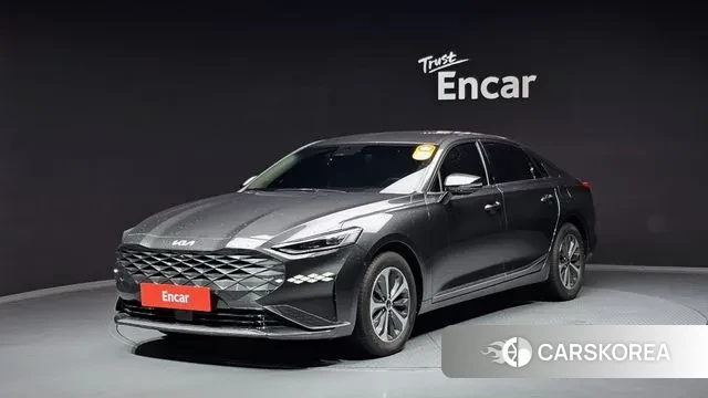 Kia K8 Hybrid 2023 Серый из Кореи