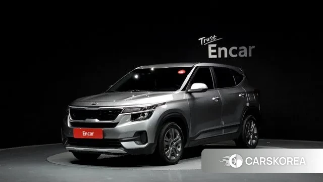 Kia Seltos 2021 Серый из Кореи