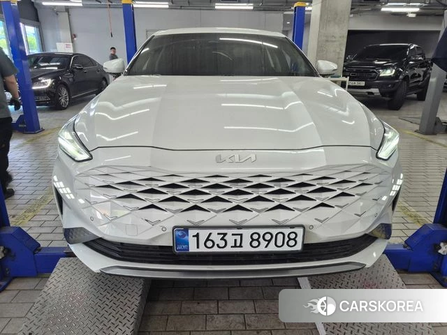 Kia K8 Hybrid 2022 Белый из Кореи