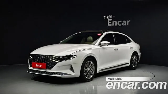 Hyundai The New Grandeur IG Hybrid 2022 Белый из Кореи