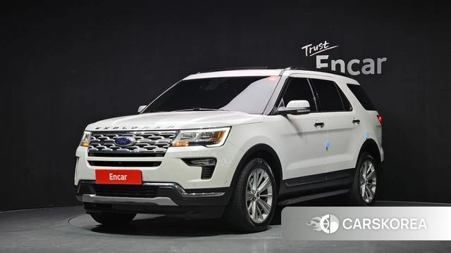 Ford Explorer 2019 Белый из Кореи