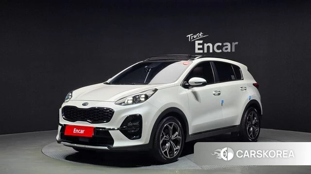 Kia Sportage The Bold 2019 Белый из Кореи