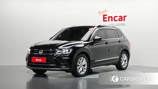 Volkswagen Tiguan second Generation 2020 Черный из Кореи