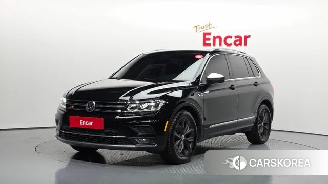 Volkswagen Tiguan second Generation 2018 Черный из Кореи
