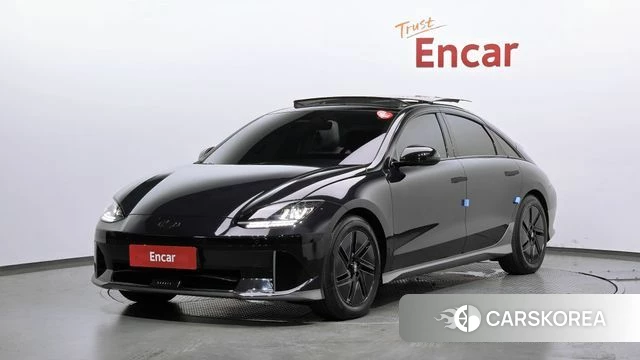 Hyundai Ionic 6 2023 Синий из Кореи