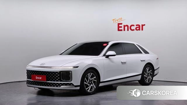 Hyundai Grandeur (GN7) 2024 Белый из Кореи