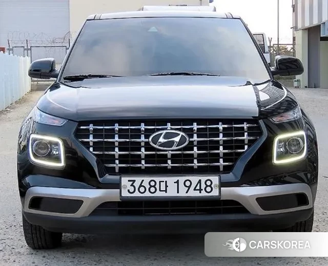Hyundai Venue 2019 Черный из Кореи
