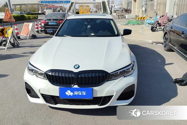 BMW 3 series 2021 Белый из Китая