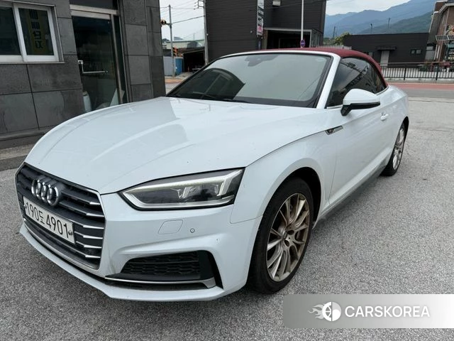 Audi A5 (F5) 2019 Белый из Кореи