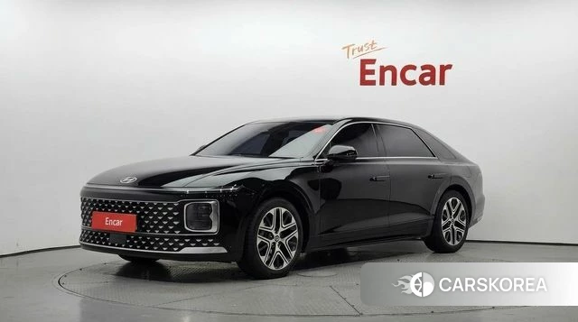 Hyundai Grandeur Hybrid (GN7) 2023 Черный из Кореи