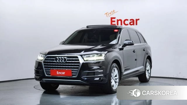 Audi Q7 (4M) 2019 Черный из Кореи