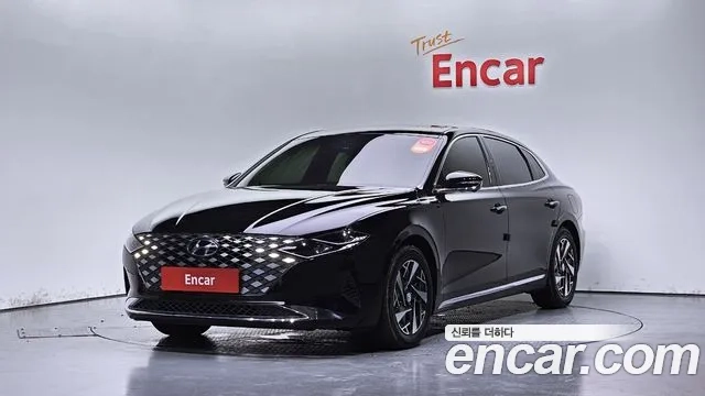 Hyundai The New Grandeur IG Hybrid 2020 Черный из Кореи