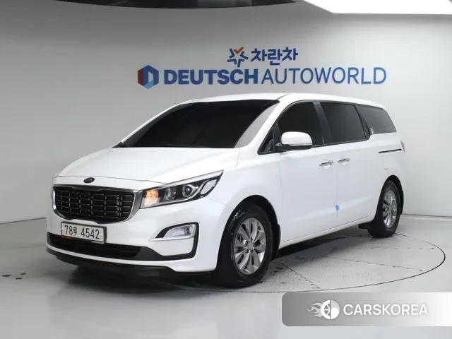 Kia The New Carnival 2018 Белый из Кореи