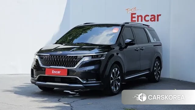 Kia Carnival 4th generation 2020 Серый из Кореи