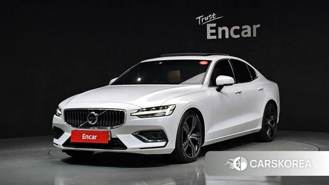 Volvo S60 3rd generation 2019 Белый из Кореи