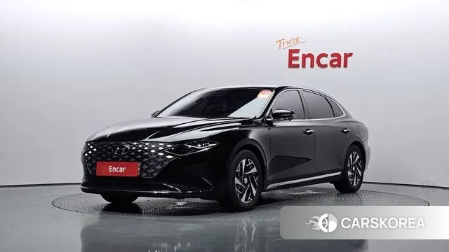 Hyundai The New Grandeur IG Hybrid 2020 Черный из Кореи