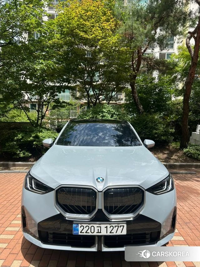BMW X3 (G45) 2025 Небесно-голубой из Кореи