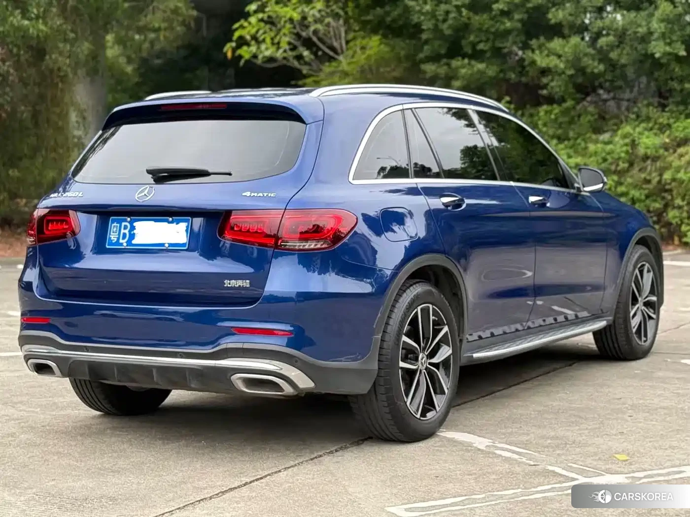 Mercedes-Benz GLC 2022 Синий из Китая
