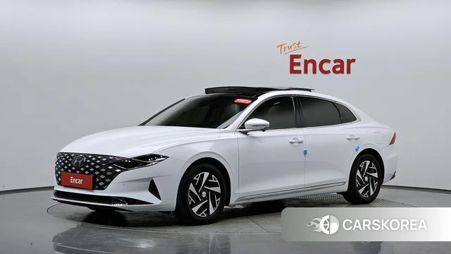 Hyundai The New Grandeur IG Hybrid 2022 Белый из Кореи